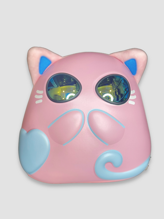 Cute Cat Face Kids Backpack | Lightweight, Spacious & BPA-Free