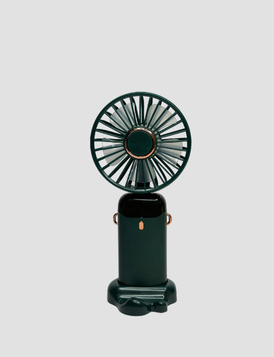 Led Digital Fan Portable Mini Fan, Rechargeable Handheld Fan with Adjustable Speeds, Quiet Operation, and Lightweight Design for Office, Home, and Outdoor Use