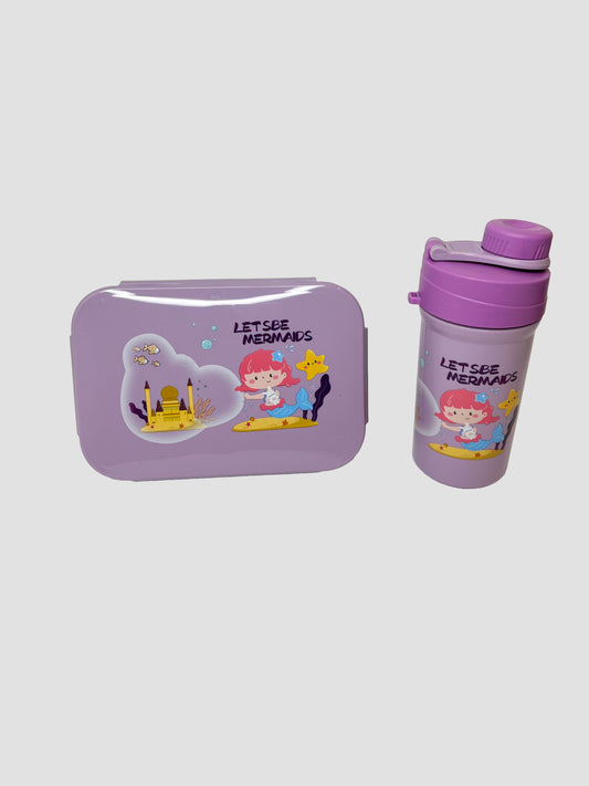 Happy Summer Bunny Kids Lunch Set – Cute Lunchbox & Bottle