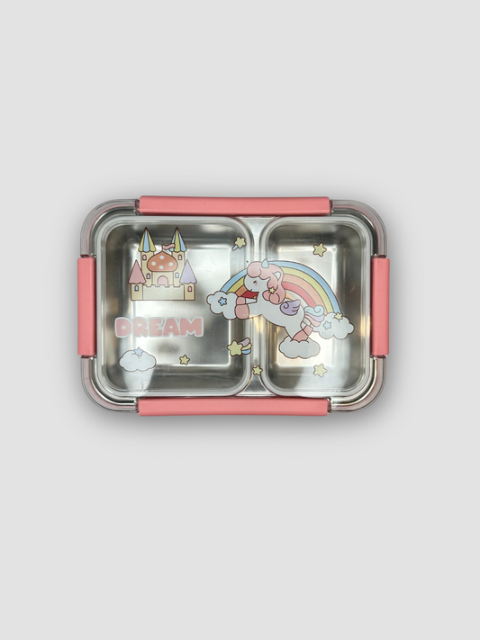 Unicorn Kids Lunchbox – Stainless Steel, Leak-Proof, BPA-Free